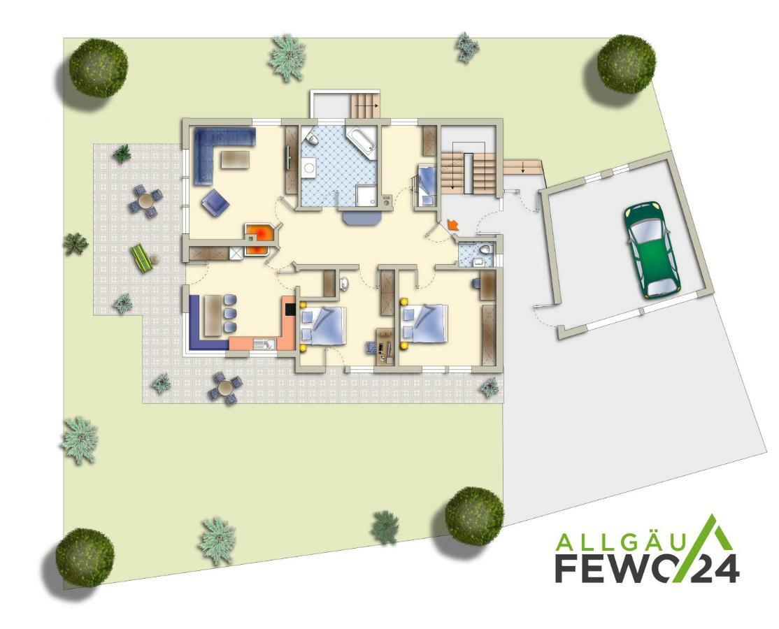 Appartamento Haus Goehl Rettenberg Esterno foto